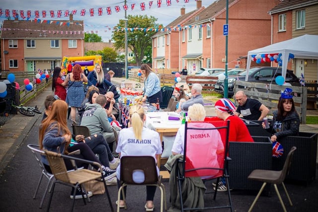 Pictures of people enjoying a street party in Ruskin Crescent, South Shields, to celebrate the Queen's Platinum Jubilee on Saturday, June 4. Pictures c/o Daniel Lake Photography.