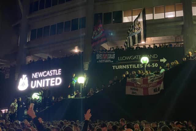 Newcastle United celebrated a new era at St James's Park last night.