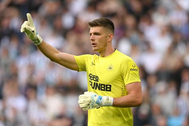 Newcastle United goalkeeper Nick Pope.