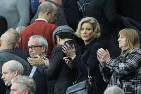 Amanda Staveley at St James's Park.