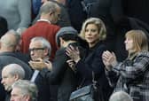 Amanda Staveley at St James's Park.