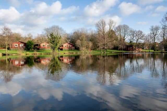 The lodges at Otter Falls boast unrivalled lake views and an abundance of surrounding wildlife.