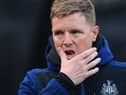 Newcastle United head coach Eddie Howe.