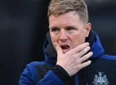 Newcastle United head coach Eddie Howe.