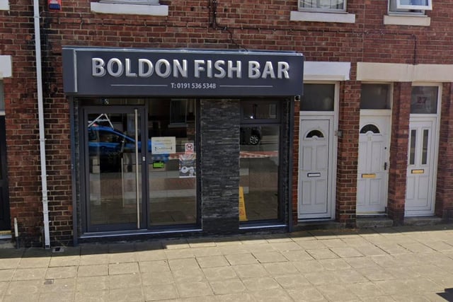 Boldon Fish Bar, on Hedworth Lane, was given a five star food hygiene rating on April 1, 2021.