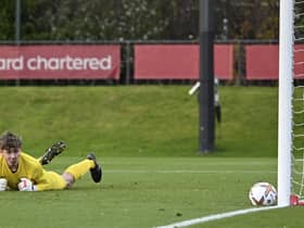 The 16-year-old stopper, who signed a two-year scholarship deal with Sunderland this summer, has been included in Tony Mowbray's 26-man squad.