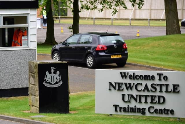 Newcastle United's training ground.