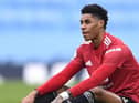 Football star and anti-poverty campaigner Marcus Rashford