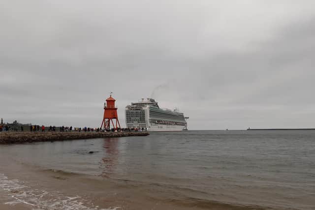 South Shields bids farewell to the Azura