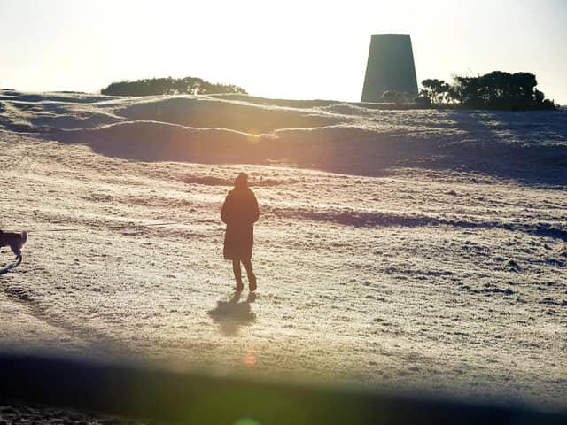 The icy weather is set to last into next week