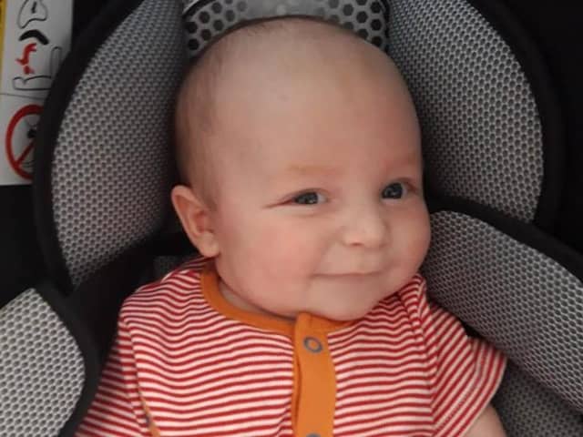 Baby Rome Carr said his first word at 10 weeks old