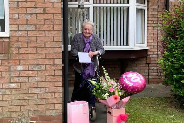 Former councillor and mayor, Maisie Stewart turns 90.