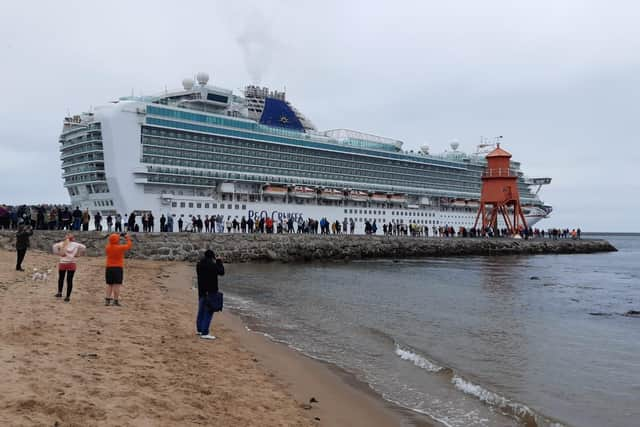 South Shields bids farewell to the Azura