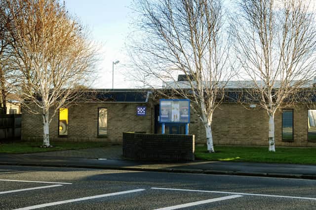 Hebburn Police Station during its years of operation.
