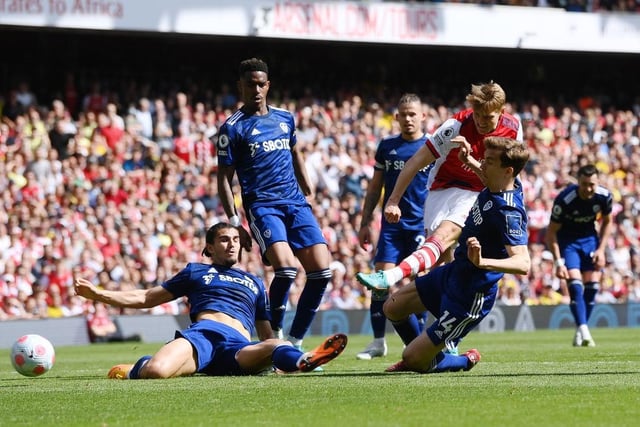 A spirited second-half performance against Arsenal couldn’t undo the damage of the first 45 and although they have improved under Jesse Marsch, their Premier League status is hanging by a thread. Chances of relegation = 50%.