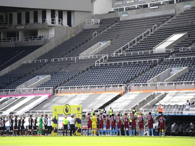 Newcastle United's St James's Park.