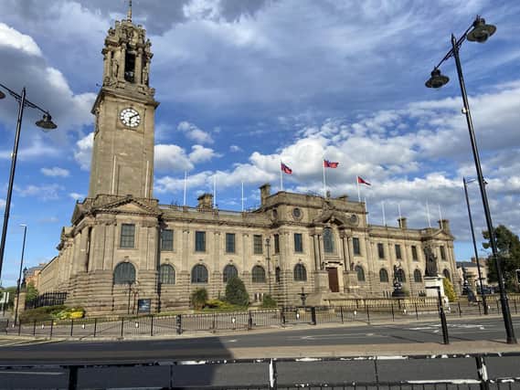 South Shields Town Hall.