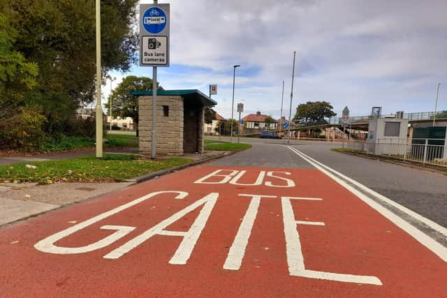 South Tyneside Council said: "The Edinburgh Road bus gate is clearly signed and complies with the requisite Department for Transport regulations."