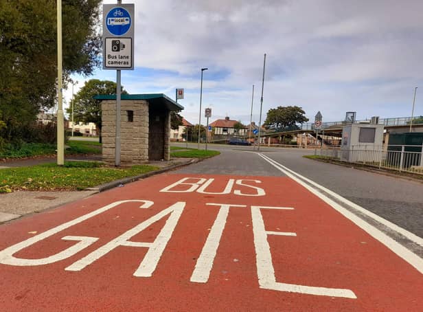South Tyneside Council said: "The Edinburgh Road bus gate is clearly signed and complies with the requisite Department for Transport regulations."