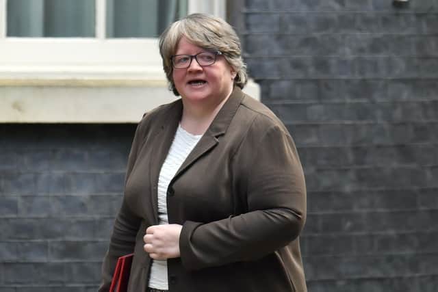 Work and Pensions Secretary Therese Coffey.