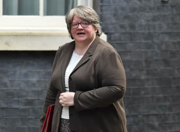 Work and Pensions Secretary Therese Coffey.