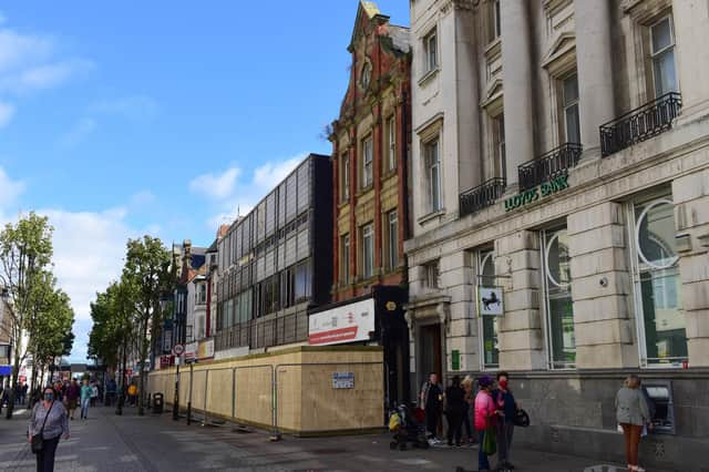 Demolition work is set to begin on buildings in South Shields town centre.