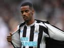 Newcastle United striker Alexander Isak.