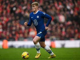 Newcastle United are in the market for a left-back this summer with Chelsea’s Lewis Hall on the club’s radar (photo: Getty). 