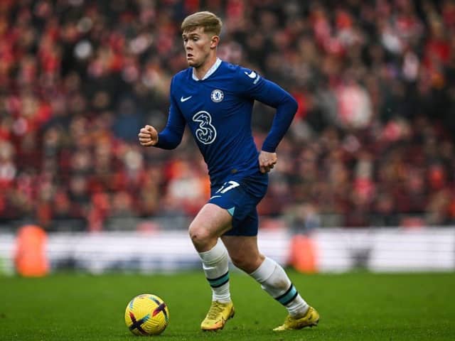 Newcastle United are in the market for a left-back this summer with Chelsea’s Lewis Hall on the club’s radar (photo: Getty). 