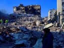 The aftermath of the deadly earthquake in Hatay.