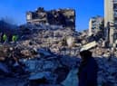 The aftermath of the deadly earthquake in Hatay.