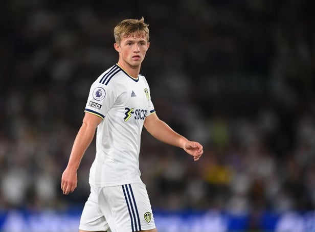Leeds United striker Joe Gelhardt