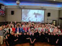 Police cadets host a jubilee party for older people at Hedworth Hall.