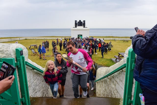 The Queen's Baton Relay in South Tyneside.