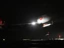 The first ever satellite mission launched from UK soil has ended in failure.

Cosmic Girl, a Boeing 747-400 aircraft carrying the LauncherOne rocket under its left wing, takes off from Cornwall Airport Newquay on January 9, 2023 in Newquay, United Kingdom. Virgin Orbit launches its LauncherOne rocket from the spaceport in Cornwall, marking the first ever orbital launch from the UK.