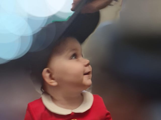 Nine-month-old Harper Daisy. Picture: Carly King