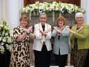 The Mayor and Mayoress of South Tyneside, Councillor Pat Hay and Jean Copp (pictured centre) come together with Leader of South Tyneside Council, Cllr Tracey Dixon and Deputy Leader, Cllr Joan Atkinson for International Women’s Day.