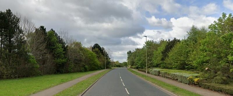 There were 12 incidents, including five shoplifting offences, reported 'in or near' this location