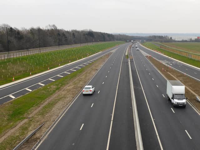 The section of the A19 where the collision took place.