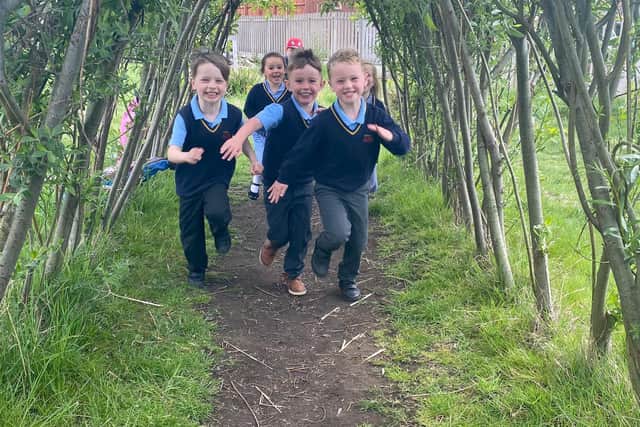 Pupils at St Aloysius Catholic Infant and Junior School are thrilled their place of learning has been named school of the year