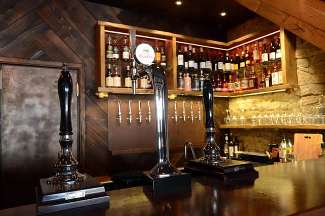 Inside The Stables micro bar in Cleadon.