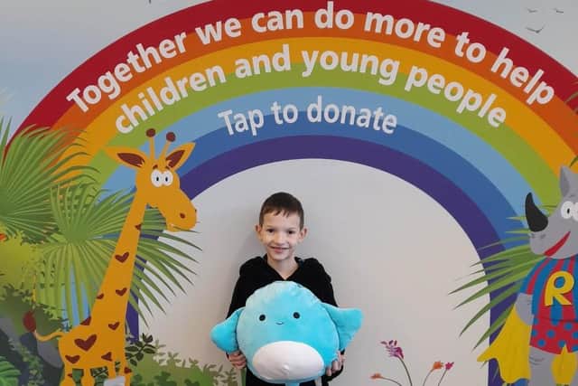 Jack during his recent stay at the RVI.