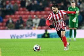 Patrick Roberts playing for Sunderland. Picture by FRANK REID