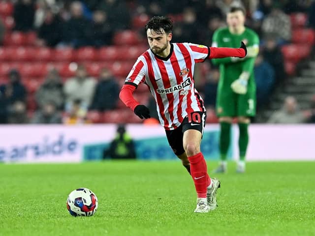 Patrick Roberts playing for Sunderland. Picture by FRANK REID