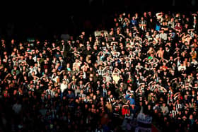 Newcastle United fans at Southampton earlier this month.
