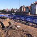 Damage caused on Wessington Way