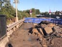 Damage caused on Wessington Way
