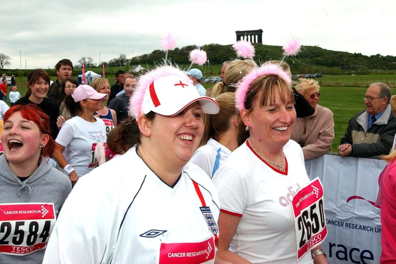Herrington Country Park was the setting for the 2006 Race For Life and here are some of the runners. Do you recognise them?