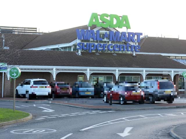The offence took place at the Boldon Colliery Asda store