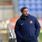 Sunderland head coach Lee Johnson